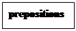 : prepositions   