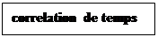 : correlation de temps   